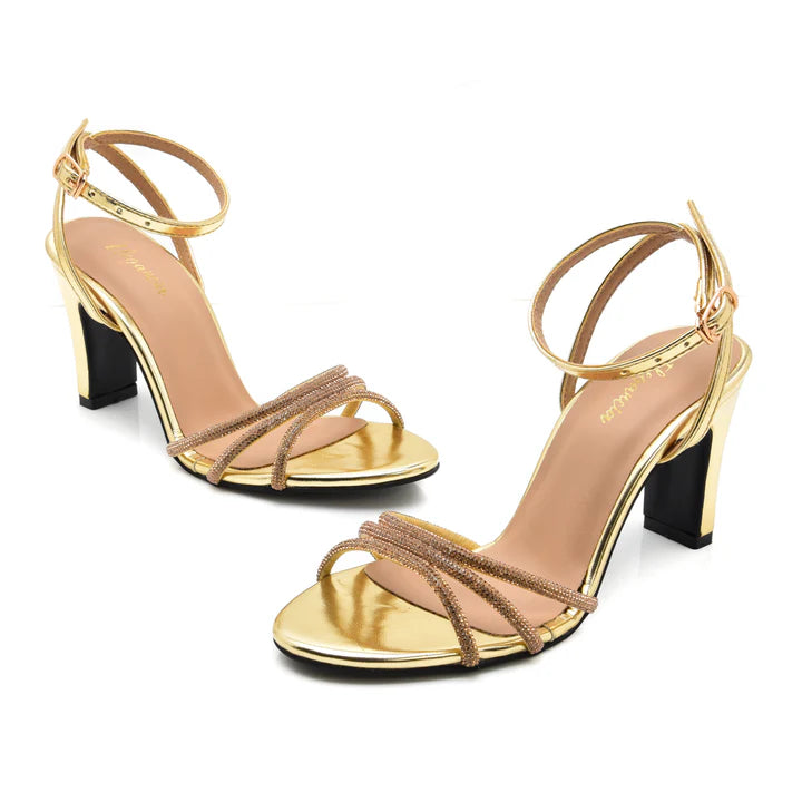 AURUM Si55 Golden Block Heels
