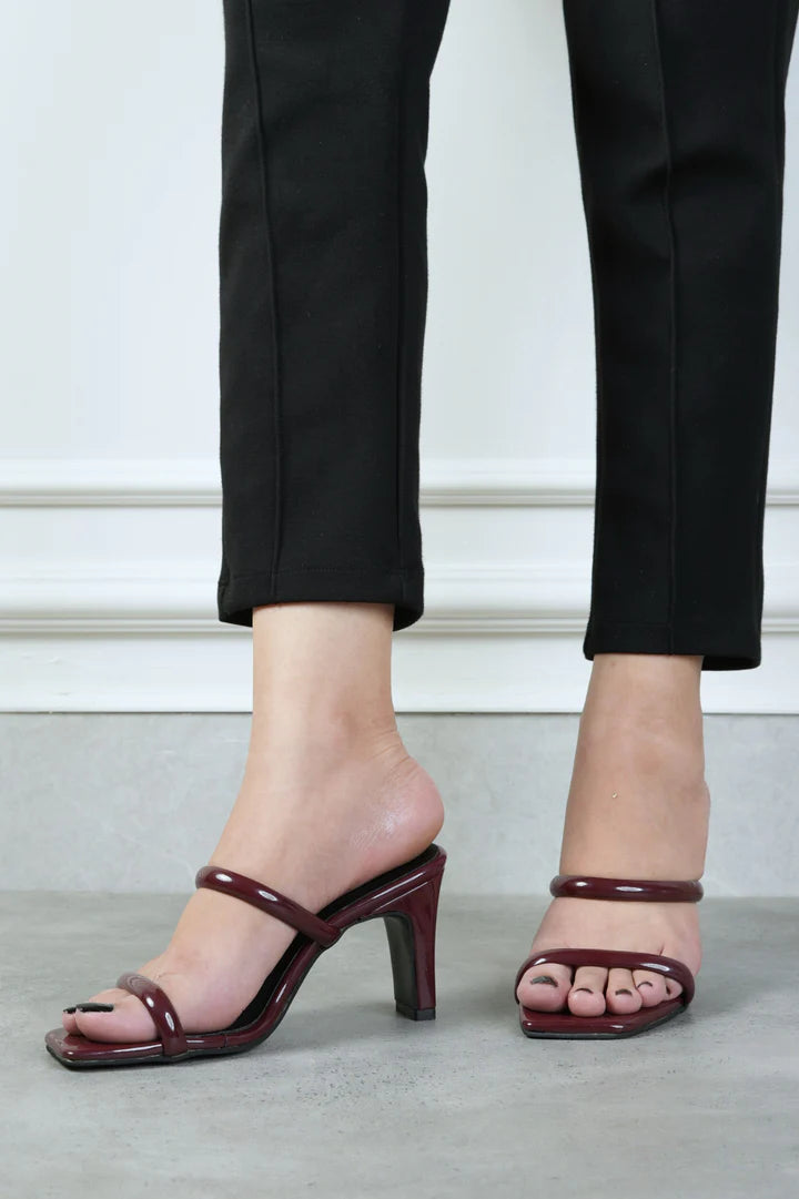 LUSTRA Si29 Burgundy Women Heels