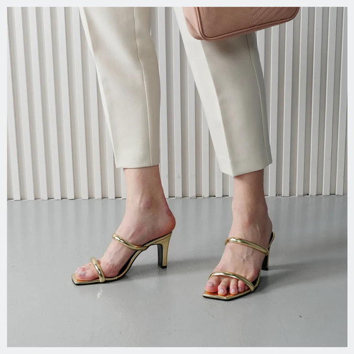 LUSTRA Si29 Silver Women Heels