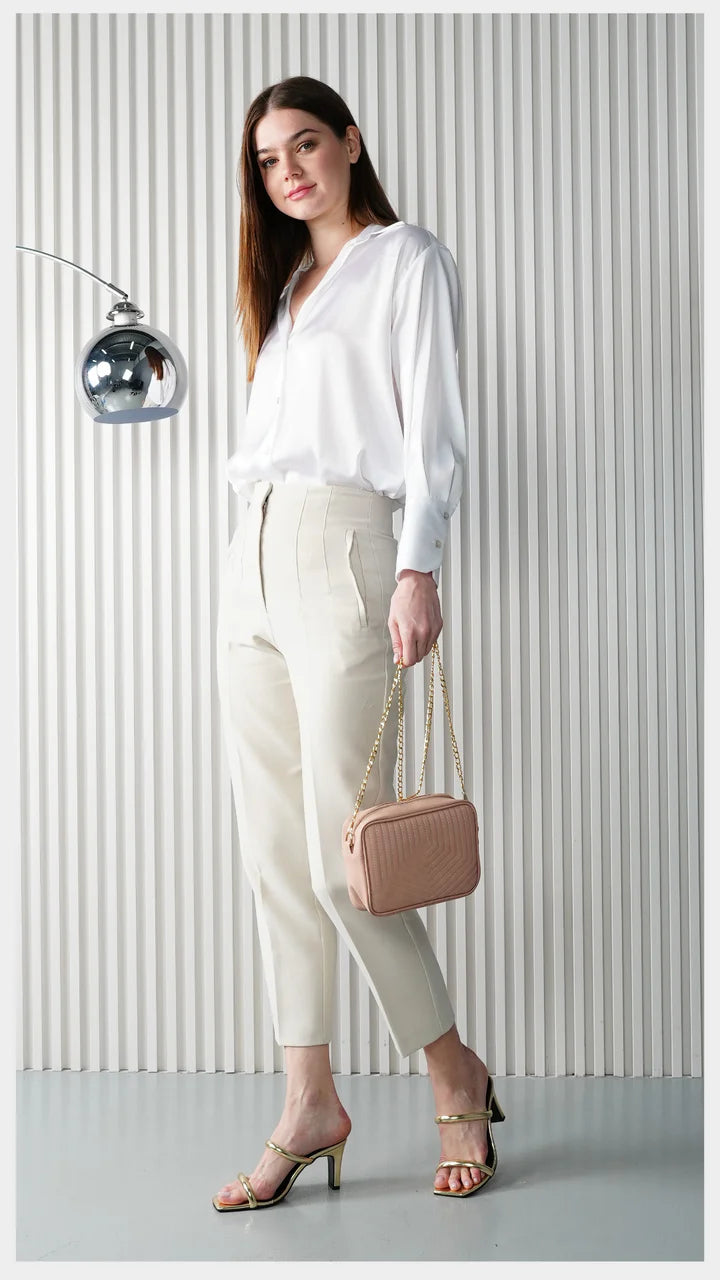 LUSTRA Si29 Silver Women Heels