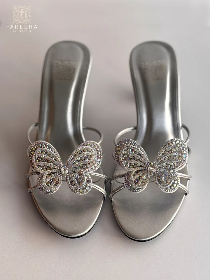 Stepin Si55 Black Butterfly Heels