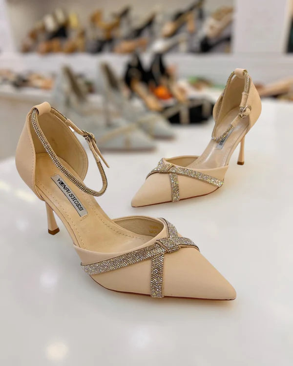 beige Hot Premium Court Shoes si78